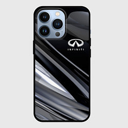 Чехол для iPhone 13 Pro Infiniti, цвет: 3D-черный