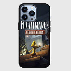 Чехол для iPhone 13 Pro Little Nightmares 2, цвет: 3D-черный