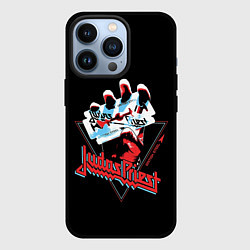 Чехол для iPhone 13 Pro Judas Priest, цвет: 3D-черный