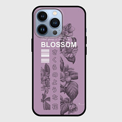 Чехол для iPhone 13 Pro Blossom, цвет: 3D-черный