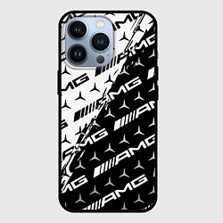 Чехол для iPhone 13 Pro MERCEDES BENZ AMG, цвет: 3D-черный