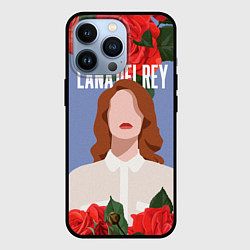 Чехол для iPhone 13 Pro LANA DEL REY, цвет: 3D-черный