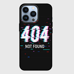 Чехол для iPhone 13 Pro Глитч 404, цвет: 3D-черный