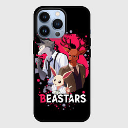 Чехол для iPhone 13 Pro BEASTARS Легоши, Луи и Хару, цвет: 3D-черный