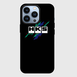 Чехол для iPhone 13 Pro HKS, цвет: 3D-черный