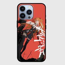 Чехол для iPhone 13 Pro Evangelion Asuka Langley, цвет: 3D-черный