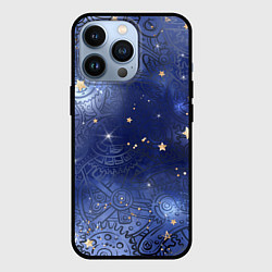 Чехол для iPhone 13 Pro Небо в стиле Стимпанк, цвет: 3D-черный