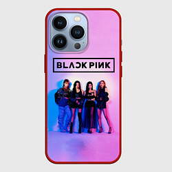 Чехол для iPhone 13 Pro BLACKPINK, цвет: 3D-красный