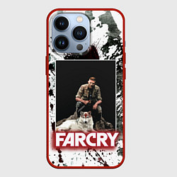 Чехол для iPhone 13 Pro FARCRY WOLF, цвет: 3D-красный