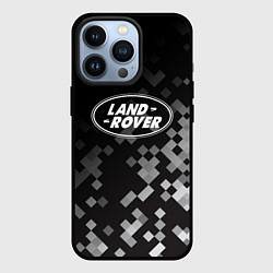 Чехол для iPhone 13 Pro LAND ROVER ГОРОДСКОЙ КАМУФЛЯЖ, цвет: 3D-черный