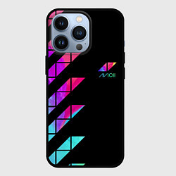 Чехол для iPhone 13 Pro AVICII RAIBOW, цвет: 3D-черный