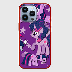 Чехол для iPhone 13 Pro Twilight Sparkle, цвет: 3D-красный