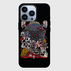 Чехол для iPhone 13 Pro Азейк и боссы, цвет: 3D-черный