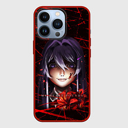 Чехол для iPhone 13 Pro Doki Doki Literature Club Юри, цвет: 3D-красный