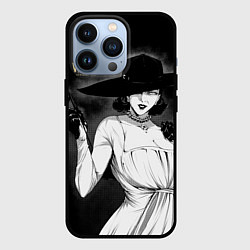 Чехол для iPhone 13 Pro Lady Alcina Dimitrescu, цвет: 3D-черный