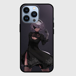 Чехол для iPhone 13 Pro Nier, цвет: 3D-черный