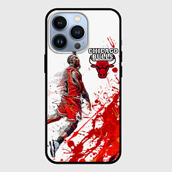 Чехол для iPhone 13 Pro CHICAGO BULLS 9, цвет: 3D-черный