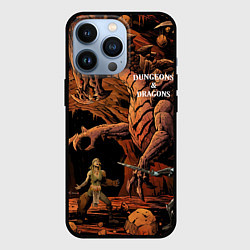 Чехол для iPhone 13 Pro Dungeons and Dragons Схватка, цвет: 3D-черный