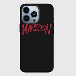 Чехол для iPhone 13 Pro Maneskin Inscription, цвет: 3D-черный