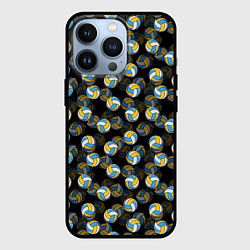 Чехол для iPhone 13 Pro Волейбол, цвет: 3D-черный
