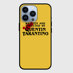 Чехол для iPhone 13 Pro Quentin Tarantino, цвет: 3D-черный