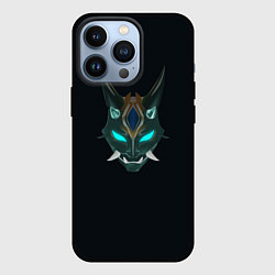 Чехол для iPhone 13 Pro Genshin Impact - Xiao, цвет: 3D-черный