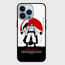 Чехол для iPhone 13 Pro Эдвард Ньюгейт One Piece Большой куш, цвет: 3D-черный