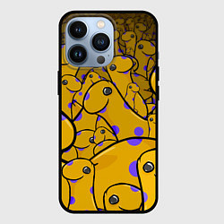 Чехол для iPhone 13 Pro Nessy, цвет: 3D-черный