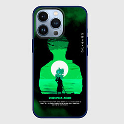 Чехол для iPhone 13 Pro Ророноа Зоро One Piece, цвет: 3D-тёмно-синий