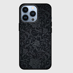 Чехол для iPhone 13 Pro Dark Pattern, цвет: 3D-черный