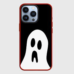 Чехол для iPhone 13 Pro Привидение, цвет: 3D-красный