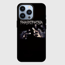 Чехол для iPhone 13 Pro Phasmophobia, цвет: 3D-черный