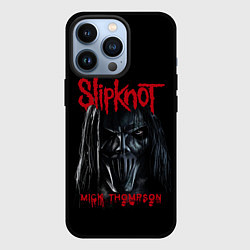 Чехол для iPhone 13 Pro MICK THOMPSON SLIPKNOT СЛИПКНОТ Z, цвет: 3D-черный