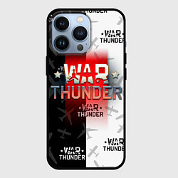 Чехол для iPhone 13 Pro WAR THUNDER ВАР ТАНДЕР, цвет: 3D-черный