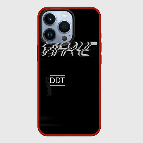Чехол iPhone 13 Pro ИНАЧЕ DDT / 3D-Красный – фото 1