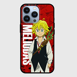 Чехол для iPhone 13 Pro Мелиодас, Meliodas, цвет: 3D-черный