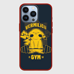 Чехол для iPhone 13 Pro Vermilion gym, цвет: 3D-красный