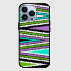 Чехол для iPhone 13 Pro Абстрактный асимметричный, цвет: 3D-черный