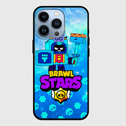 Чехол для iPhone 13 Pro Эш Ash Brawl Stars, цвет: 3D-черный