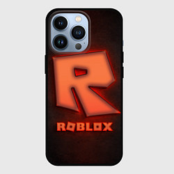 Чехол для iPhone 13 Pro ROBLOX NEON RED, цвет: 3D-черный