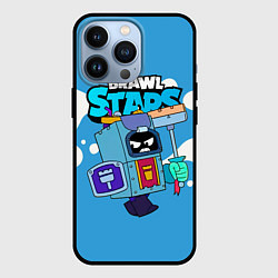 Чехол для iPhone 13 Pro Ash Brawl Stars Эш, цвет: 3D-черный