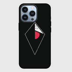 Чехол для iPhone 13 Pro Атлас, цвет: 3D-черный