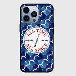 Чехол для iPhone 13 Pro Doctor Who Pattern, цвет: 3D-черный