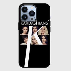 Чехол для iPhone 13 Pro Семейство Кардашьян, цвет: 3D-черный