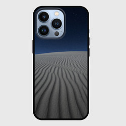 Чехол для iPhone 13 Pro Пустыня дюна песок ночь, цвет: 3D-черный