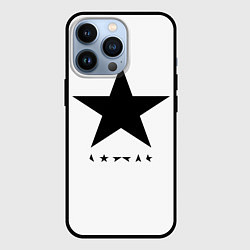 Чехол для iPhone 13 Pro Blackstar - David Bowie, цвет: 3D-черный