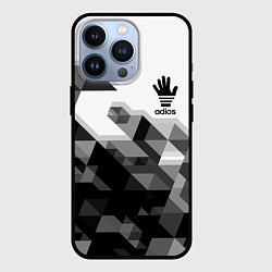 Чехол для iPhone 13 Pro ADIOS АДИОС, цвет: 3D-черный