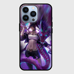 Чехол для iPhone 13 Pro LEAGUE OF LEGENDS AKALI ЛИГА ЛЕГЕНД АКАЛИ, цвет: 3D-черный