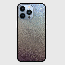 Чехол для iPhone 13 Pro Металликскин, цвет: 3D-черный