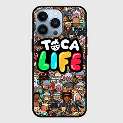 Чехол для iPhone 13 Pro Toca Life, цвет: 3D-черный